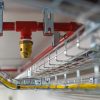 Clean agent fire suppression system. Used in data centers, backup battery rooms, electrical rooms (under 400 volts), sub-floors or tape storage libraries.